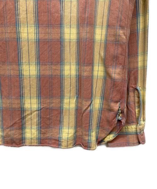 RRL（ダブルアールエル）RRL (ダブルアールエル) フランネルシャツ ベージュ サイズ:Mの古着・服飾アイテム