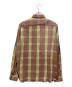 RRL (ダブルアールエル) フランネルシャツ ベージュ サイズ:M：13000円