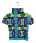 me ISSEY MIYAKEミーイッセイ ミヤケ）の古着「FRUCTUS TRUNK PLEATS T」｜ブルー