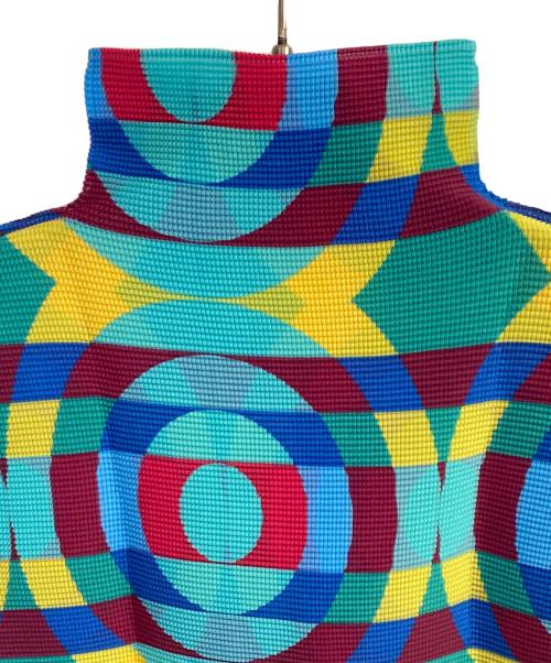 me ISSEY MIYAKE（ミーイッセイ ミヤケ）me ISSEY MIYAKE (ミーイッセイ ミヤケ) FRUCTUS TRUNK PLEATS T ブルー サイズ:freeの古着・服飾アイテム