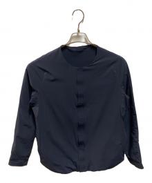 DESCENTE ALLTERRAIN（デザイント オルテライン）の古着「PERFORATED INSULATION SHIRT」｜ネイビー