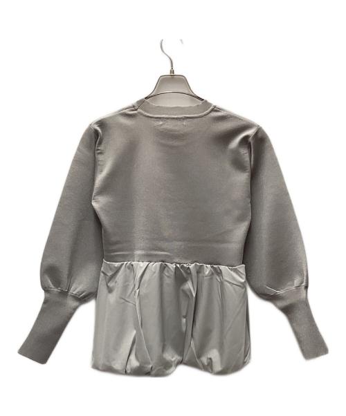 LE CERCLE par rope'（ル セルクル パー ロペ）LE CERCLE par rope' (ル セルクル パー ロペ) ラメニットセットアップ グレー サイズ:FREEの古着・服飾アイテム