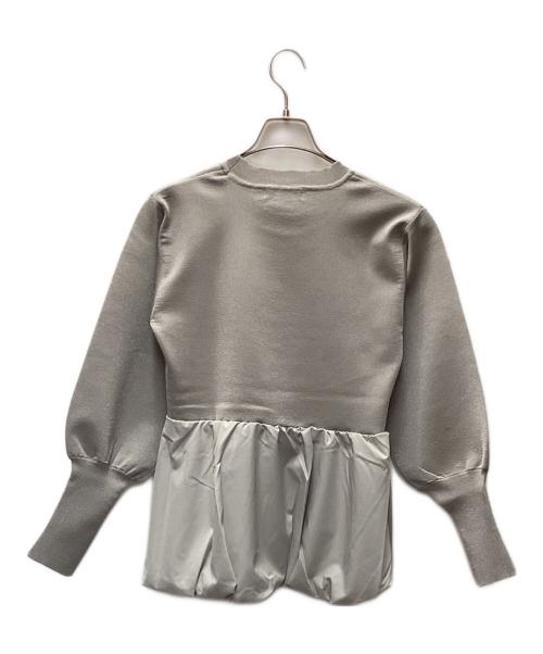 LE CERCLE par rope'（ル セルクル パー ロペ）LE CERCLE par rope' (ル セルクル パー ロペ) ラメニットセットアップ グレー サイズ:FREEの古着・服飾アイテム