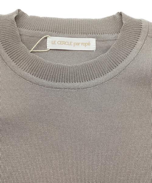 LE CERCLE par rope'（ル セルクル パー ロペ）LE CERCLE par rope' (ル セルクル パー ロペ) ラメニットセットアップ グレー サイズ:FREEの古着・服飾アイテム