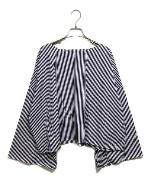 STEVEN ALAN（スティーブンアラン）STEVEN ALAN (スティーブンアラン) FLARED SLEEVE SHIRT ネイビー サイズ:Sの古着・服飾アイテム