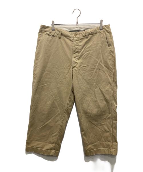 journal standard luxe（ジャーナルスタンダード ラックス）journal standard luxe (ジャーナルスタンダード ラックス) ビッグチノパンツ ベージュ サイズ:Lの古着・服飾アイテム