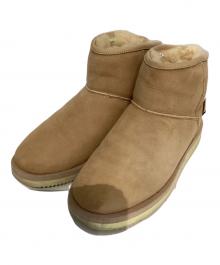 suicoke（スイコック）の古着「バックジップショートブーツ」｜ベージュ