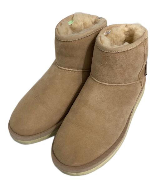 suicoke（スイコック）suicoke (スイコック) バックジップショートブーツ ベージュ サイズ:SIZE 24cmの古着・服飾アイテム