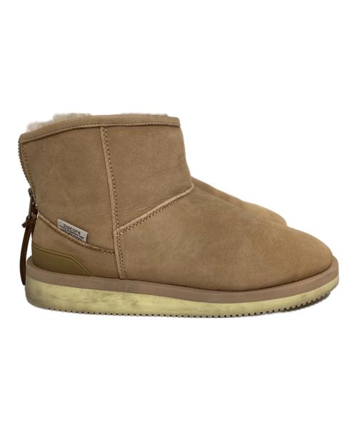 suicoke（スイコック）suicoke (スイコック) バックジップショートブーツ ベージュ サイズ:SIZE 24cmの古着・服飾アイテム