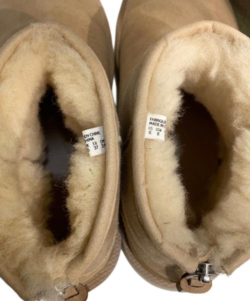 suicoke（スイコック）suicoke (スイコック) バックジップショートブーツ ベージュ サイズ:SIZE 24cmの古着・服飾アイテム