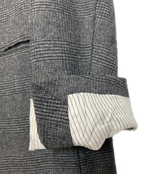 Couture d'adam（クチュールドアダム）Couture d'adam (クチュールドアダム) AP STUDIO (エーピーストゥディオ) 【別注】OVERSIZED DOUBLE JK ダークグレー サイズ:38の古着・服飾アイテム