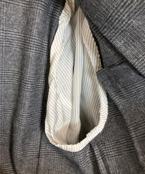 Couture d'adam（クチュールドアダム）Couture d'adam (クチュールドアダム) AP STUDIO (エーピーストゥディオ) 【別注】OVERSIZED DOUBLE JK ダークグレー サイズ:38の古着・服飾アイテム