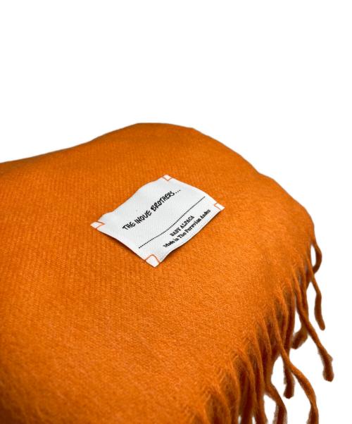 THE INOUE BROTHERS（イノウエブラザーズ）THE INOUE BROTHERS (イノウエブラザーズ) アルパカマフラー オレンジの古着・服飾アイテム