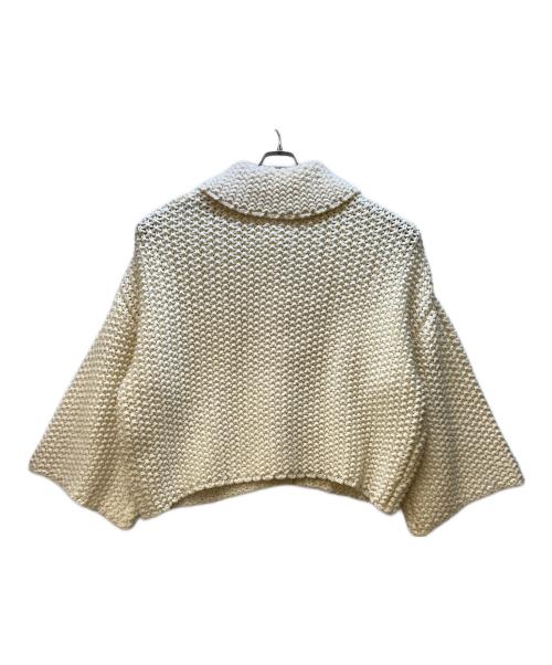 STUNNING LURE（スタニングルアー）STUNNING LURE (スタニングルアー) ニットジャケット アイボリー サイズ:FREEの古着・服飾アイテム