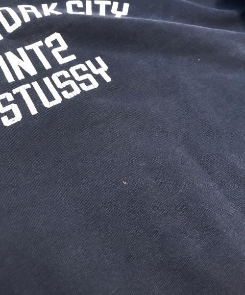 stussy（ステューシー）stussy (ステューシー) 90s カレッジスウェット ネイビー サイズ:Sの古着・服飾アイテム
