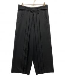 MINOTAUR INST（ミノトールインスト）の古着「W HAKAMA」｜ブラック