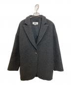MM6 Maison Margielaエムエムシックスメゾンマルジェラ）の古着「ハーフチェスターコート」｜グレー