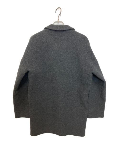 MM6 Maison Margiela（エムエムシックスメゾンマルジェラ）MM6 Maison Margiela (エムエムシックスメゾンマルジェラ) ハーフチェスターコート グレー サイズ:36の古着・服飾アイテム