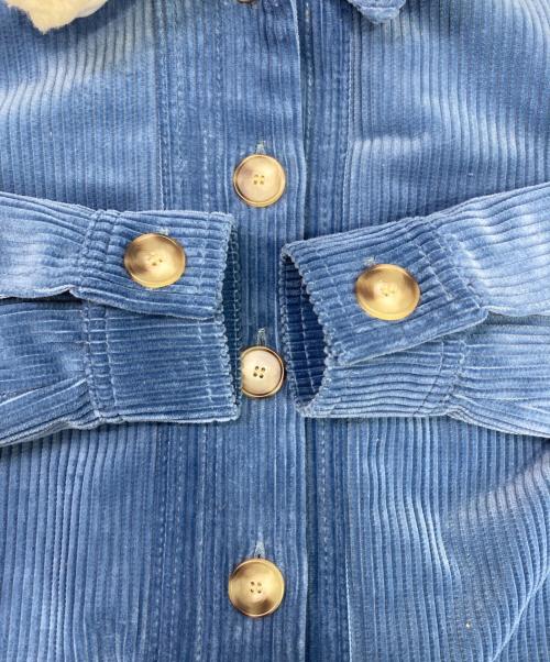 SEZANE（セザンヌ）Sezane (セザンヌ) コーデュロイジャケット ブルー サイズ:ＸＸＳの古着・服飾アイテム