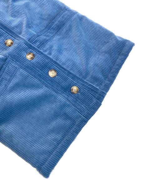 SEZANE（セザンヌ）Sezane (セザンヌ) コーデュロイジャケット ブルー サイズ:ＸＸＳの古着・服飾アイテム