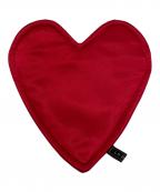 LUDLOWラドロー）の古着「ハートサテンポーチ」｜レッド