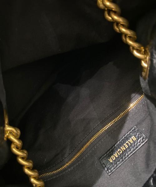 BALENCIAGA（バレンシアガ）BALENCIAGA (バレンシアガ) CRUSH TOTE S ブラック サイズ:スモールの古着・服飾アイテム