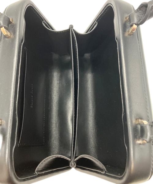 Simone Rocha（シモーネ ロシャ）Simone Rocha (シモーネ ロシャ) MINI HANDHELD CASE BAG W/ CHUNKY PEARL CROSSBODY バッグ ブラックの古着・服飾アイテム