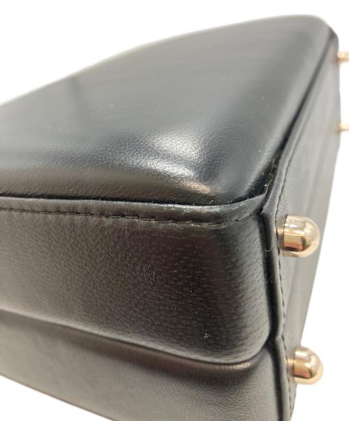 Simone Rocha（シモーネ ロシャ）Simone Rocha (シモーネ ロシャ) MINI HANDHELD CASE BAG W/ CHUNKY PEARL CROSSBODY バッグ ブラックの古着・服飾アイテム