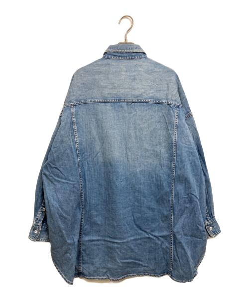 Healthy DENIM（ヘルシーデニム）Healthy DENIM (ヘルシーデニム) Almond スーパービッグシャツ インディゴ サイズ:1の古着・服飾アイテム