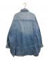 Healthy DENIM (ヘルシーデニム) Almond スーパービッグシャツ インディゴ サイズ:1：7000円