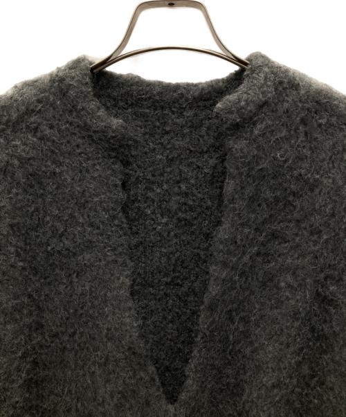 Whim Gazette（ウィムガゼット）Whim Gazette (ウィムガゼット) ニットVプルオーバー グレー サイズ:Fの古着・服飾アイテム
