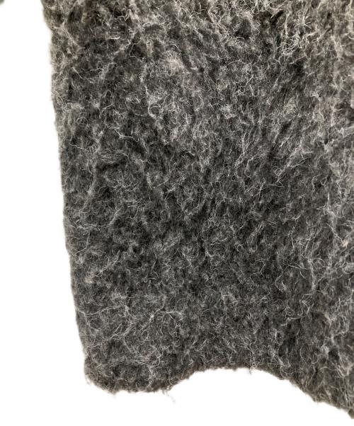 Whim Gazette（ウィムガゼット）Whim Gazette (ウィムガゼット) ニットVプルオーバー グレー サイズ:Fの古着・服飾アイテム