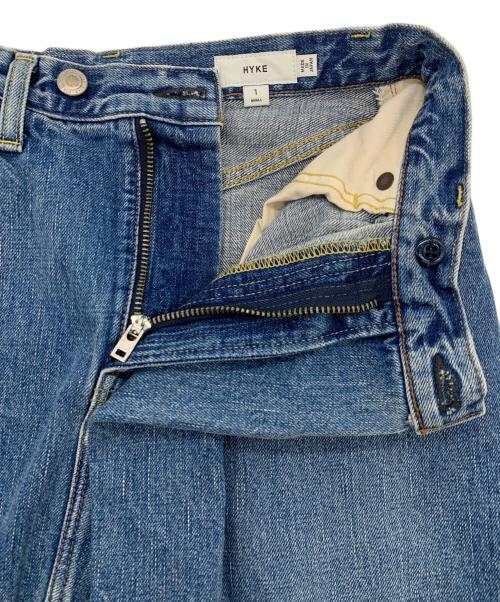 HYKE（ハイク）HYKE (ハイク) DENIM MIDI SKIRT インディゴ サイズ:1の古着・服飾アイテム