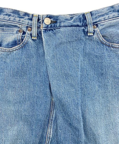 HYKE（ハイク）HYKE (ハイク) DENIM MIDI SKIRT インディゴ サイズ:1の古着・服飾アイテム