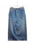 HYKE（ハイク）の古着「DENIM MIDI SKIRT」｜インディゴ