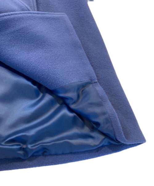 ROSSO（ロッソ）ROSSO (ロッソ) ショールダブルブレストミドルコート ブルー サイズ:FREEの古着・服飾アイテム