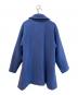 ROSSO (ロッソ) ショールダブルブレストミドルコート ブルー サイズ:FREE：4000円
