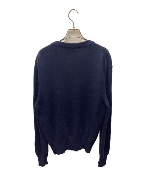 AMI Alexandre Mattiussi（アミアレクサンドルマテュッシ）AMI Alexandre Mattiussi (アミアレクサンドルマテュッシ) カーディガン/カシミヤ混 ネイビー サイズ:Lの古着・服飾アイテム