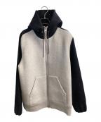 sacaiサカイ）の古着「24SS フーデッドジャケット」｜グレー×ネイビー