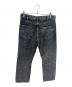 CELINE (セリーヌ) KURT JEANS  N574 599O 09AG ブラック サイズ:W30：45000円
