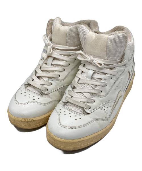 JIL SANDER（ジルサンダー）JIL SANDER (ジルサンダー) ハイカットスニーカー ホワイト サイズ:41の古着・服飾アイテム