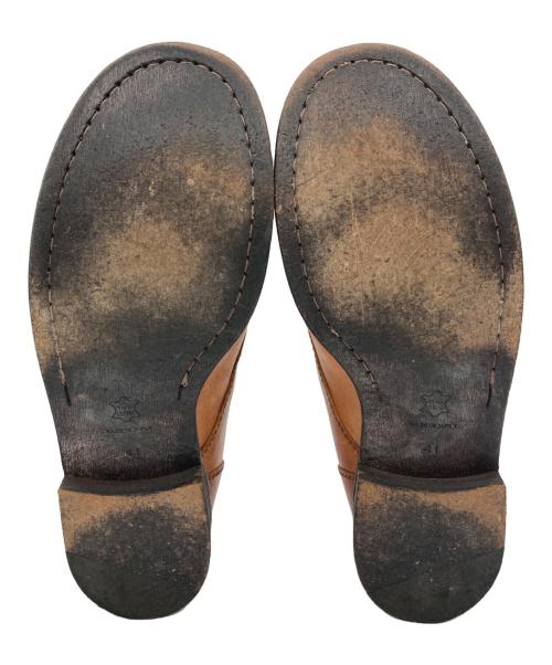 PADRONE（パドローネ）PADRONE (パドローネ) BACK ZIP CHUKKA BOOTS/バック ジップ チャッカ ブーツ ブラウン サイズ:SIZE 41の古着・服飾アイテム