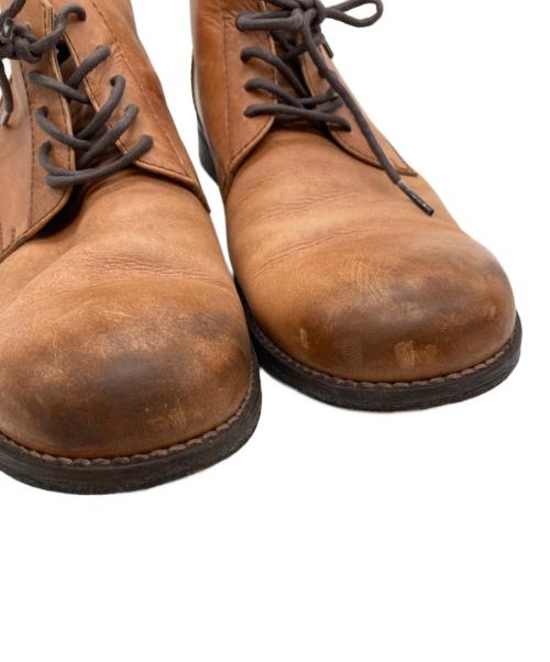 PADRONE（パドローネ）PADRONE (パドローネ) BACK ZIP CHUKKA BOOTS/バック ジップ チャッカ ブーツ ブラウン サイズ:SIZE 41の古着・服飾アイテム