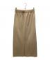 PLAIN PEOPLE (プレインピープル) ダンボールジャージ/ミルドジャージストレートスカート ベージュ サイズ:2：6000円