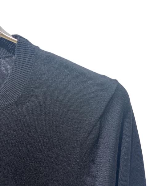TOM FORD（トムフォード）TOM FORD (トムフォード) ハイゲージクルーネックニット KCL006 YMW010S23 ブラック サイズ:44の古着・服飾アイテム
