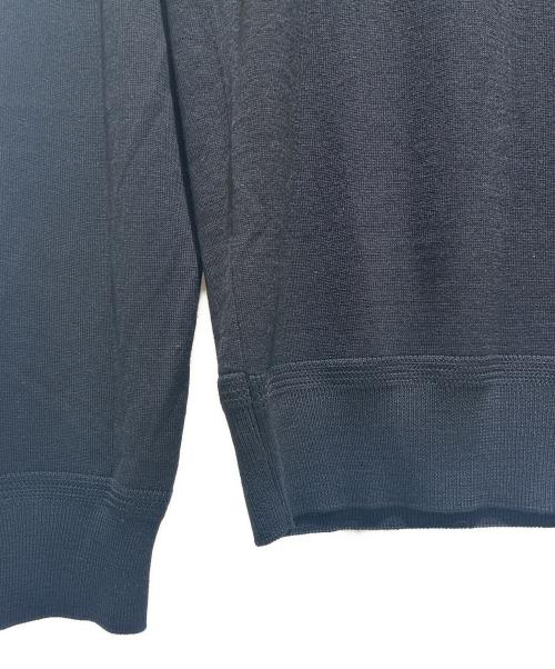 TOM FORD（トムフォード）TOM FORD (トムフォード) ハイゲージクルーネックニット KCL006 YMW010S23 ブラック サイズ:44の古着・服飾アイテム