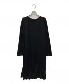 LIMI feuリミフゥ）の古着「カットワンピース」｜ブラック