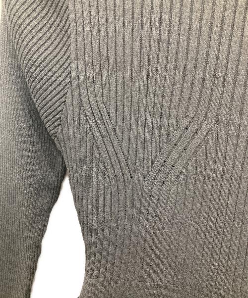 PRANK PROJECT（プランクプロジェクト）PRANK PROJECT (プランクプロジェクト) ニットコンビネーションロングドレス グレー×ブラック サイズ:36の古着・服飾アイテム