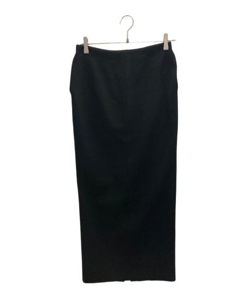 gabriela coll garments（ガブリエラコールガーメンツ）GABRIELA COLL GARMENTS (ガブリエラコールガーメンツ) LORO PIANA MELTONスカート ブラック サイズ:1の古着・服飾アイテム