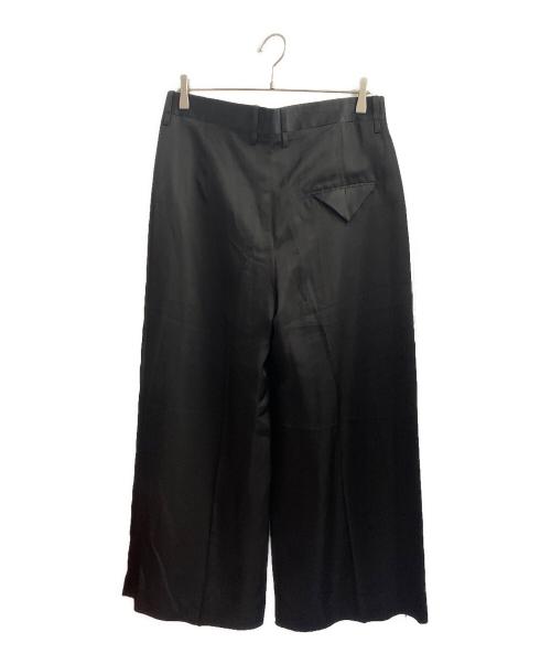 BOTTEGA VENETA（ボッテガベネタ）BOTTEGA VENETA (ボッテガベネタ) レーヨンパンツ ブラック サイズ:42の古着・服飾アイテム